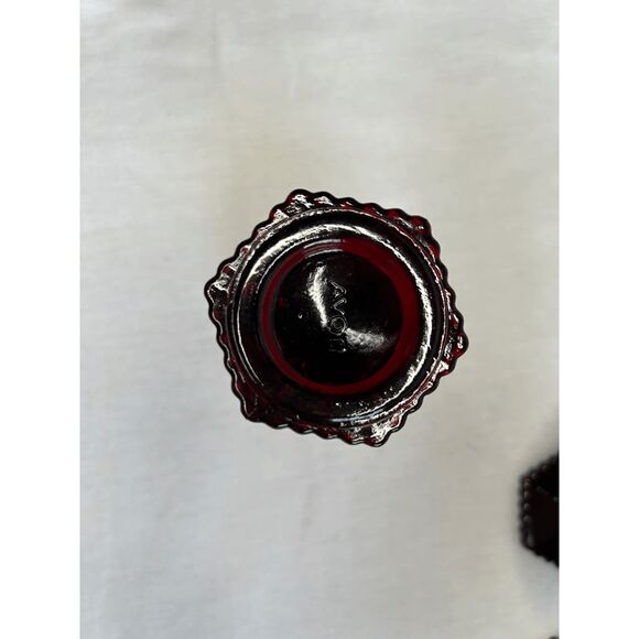 Avon 1876 Cape Cod Ruby Red Small Wine/Cordial Glass Set of Four, 4.5 Inches - Picture 2 of 6